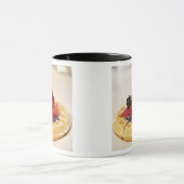 Verse wafel met fruit mok (Midden)