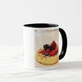 Verse wafel met fruit mok (Voorkant rechts)