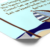 Verse wandafdruk schuine bijbel poster (Hoek)