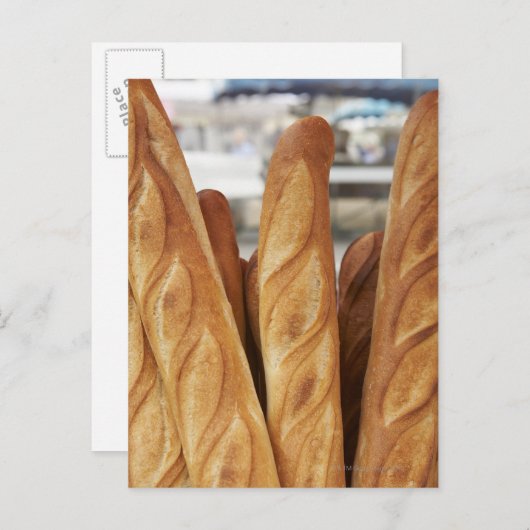 Verse, warme stokbroden briefkaart (Voorkant / Achterkant)