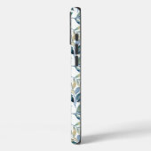 Verse Waterverf Groen en Geel Blad Patroon Case-Mate iPhone Case (Achterkant / Links)