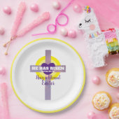 Verse wederopleving van bijbelbijbelbijbel zonder  papieren bordje (Feest)