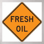Verse wegwijzer voor olie poster (Voorkant)