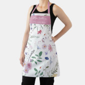 Verse weidebloemen wit roze schort (Insitu)