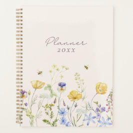 verse wilde bloemen, planner