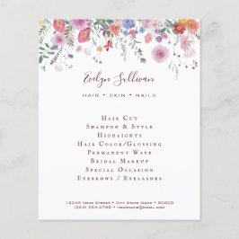 Verse wildflower flyer