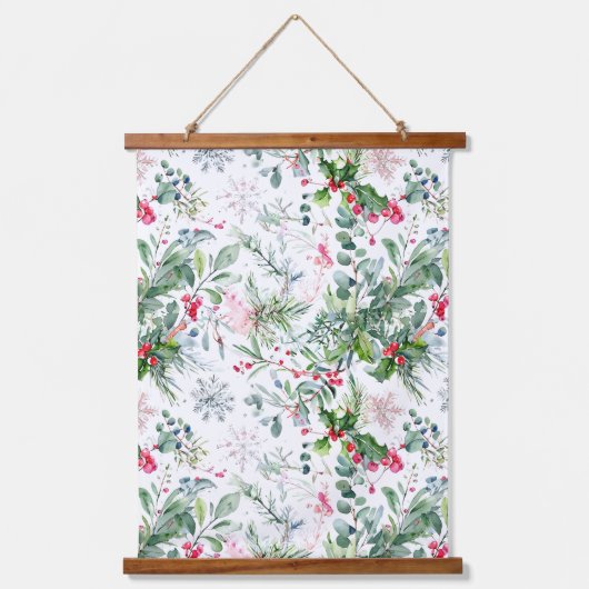 verse wintervruchten hangend wandkleed (Voorkant)