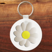VERSE WIT-DAISY-STROOM, SPRINGTIJDSTROOM SLEUTELHANGER (Voorkant)