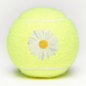 verse witte madeliefje tennisballen (Voorkant)