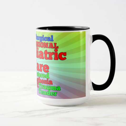 VERSE WOORDEN JUMBLE COFFEE MOK (Rechts)