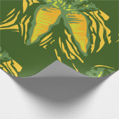 Verse Wortel Kleurrijke Plantaardige Kunst Cadeaupapier