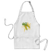 Verse Wortel Kleurrijke Plantaardige Kunst Standaard Schort (Voorkant)