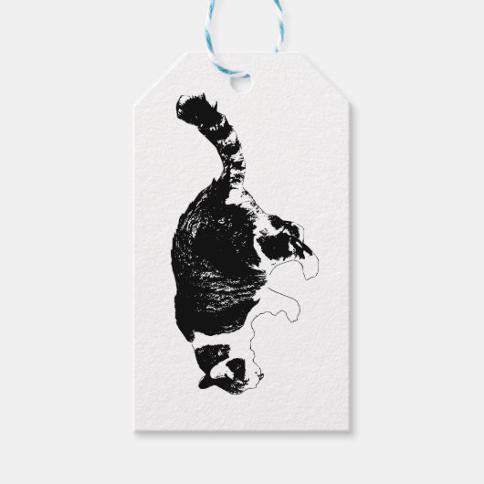 Verse Wrap, Artistieke Flair Cadeaulabel (Voorkant)