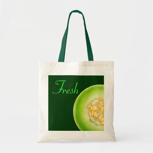 Verse Zak met verse honingdauwmelon Tote Bag (Voorkant)