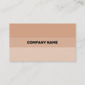 Verse zalm hedendaagse transparantie visitekaartje (Voorkant)