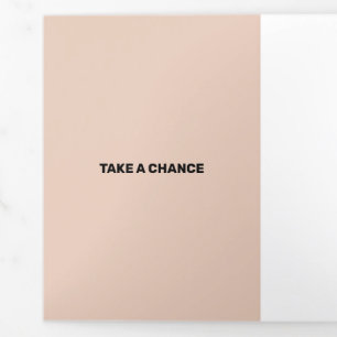 Verse zalm Moderne transparantie Drieluik Kaart