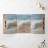 Verse zalm Moderne transparantie Drieluik Kaart (Binnen)