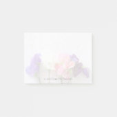 Verse zoete erwten vervagen post-it® notes (Voorkant)