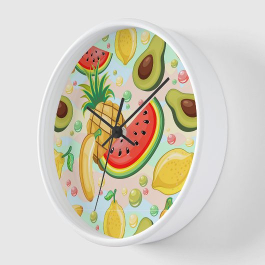 Verse zomer fruit patroon (Hoek)