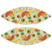 Verse zomer fruit patroon american football (Panelen)