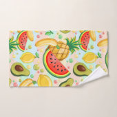 Verse zomer fruit patroon bad handdoek (Handdoek)