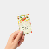 Verse zomer fruit patroon badge (Handheld)