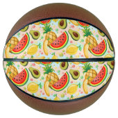 Verse zomer fruit patroon basketbal (Voorkant)