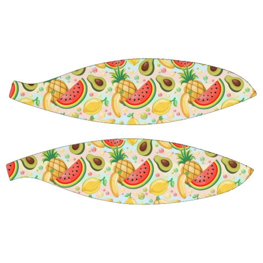 Verse zomer fruit patroon basketbal (Panelen)