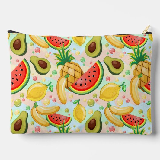 Verse zomer fruit patroon etui (Achterkant)