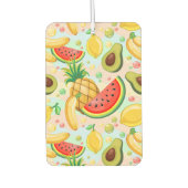 Verse zomer fruit patroon luchtverfrisser (Voorkant)