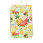 Verse zomer fruit patroon luchtverfrisser (Achterkant)