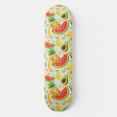 Verse zomer fruit patroon persoonlijk skateboard (Voorkant)
