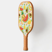 Verse zomer fruit patroon pickleball paddle (Links)
