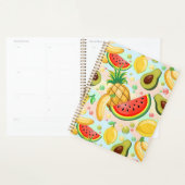Verse zomer fruit patroon planner (Display)