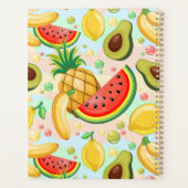Verse zomer fruit patroon planner (Achterkant)