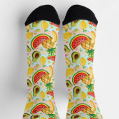 Verse zomer fruit patroon sokken (Top)