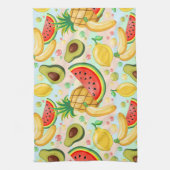 Verse zomer fruit patroon theedoek (Verticaal)
