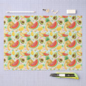 Verse zomer fruit patroon tissuepapier (Craft)