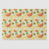 Verse zomer fruit patroon tissuepapier (Voorkant)
