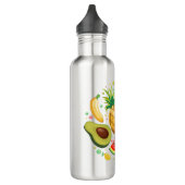 Verse zomer fruit patroon waterfles  (Links)