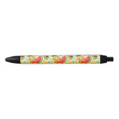 Verse zomer fruit patroon zwarte inkt pen (Voorkant)