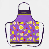 Verse Zomerfruit Personaliseerbaar Schort (Voorkant)