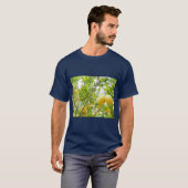Verse zomerse citroenboomprint t-shirt (Voorkant volledig)
