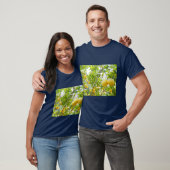 Verse zomerse citroenboomprint t-shirt (Unisex)