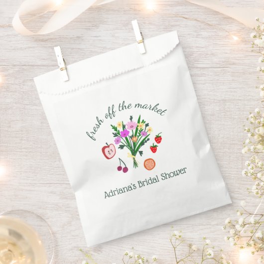 VERSECHT VAN DE MARKT Cute Aangepaste Bruidsdouche Bedankzakje (Geknipt)