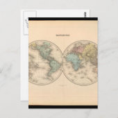 Versed Wereldkaart 12 Briefkaart (Voorkant / Achterkant)