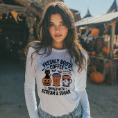 Verseeld Gekoffie Tri-Blend Shirt