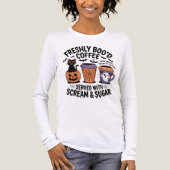 Verseeld Gekoffie Tri-Blend Shirt (Voorkant volledig)
