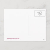 Verselt met Kerstmis met kerstmis Kaart (Achterkant)