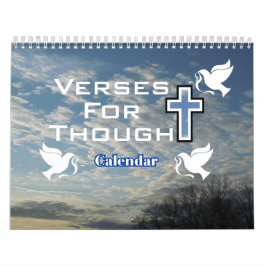 Verses voor denkbare KJV bijbelkalender Kalender